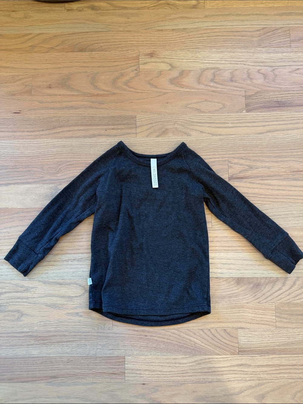 Kids Childhoods Clothing Long-Sleeve Top in Charcoal Gray Boys 4T